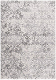 8' X 11' Cream Toile Power Loom Area Rug - Homeroots