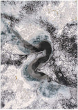 8' X 10' Gray Abstract Power Loom Area Rug - Homeroots - Flyclothing LLC