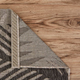 5' X 7' Beige Floral Indoor Outdoor Area Rug - Homeroots - Flyclothing LLC