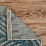 8' X 9' Gray Floral Indoor Outdoor Area Rug - Homeroots - Flyclothing LLC