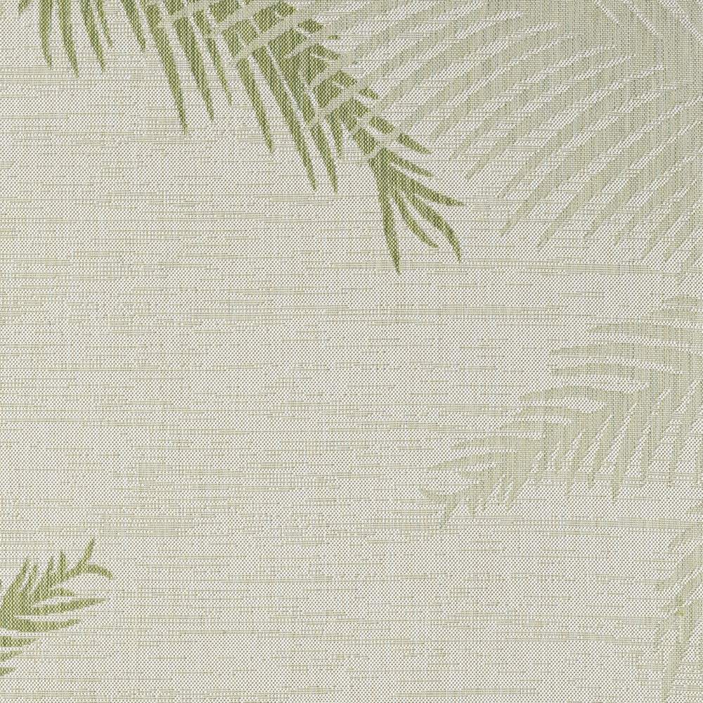 5' X 7' Beige Floral Indoor Outdoor Area Rug - Homeroots - Flyclothing LLC
