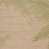 8' X 9' Beige Floral Indoor Outdoor Area Rug - Homeroots - Flyclothing LLC