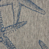5' X 7' Blue And Gray Indoor Outdoor Area Rug - Homeroots - Flyclothing LLC