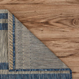 8' X 9' Blue And Gray Indoor Outdoor Area Rug - Homeroots - Flyclothing LLC