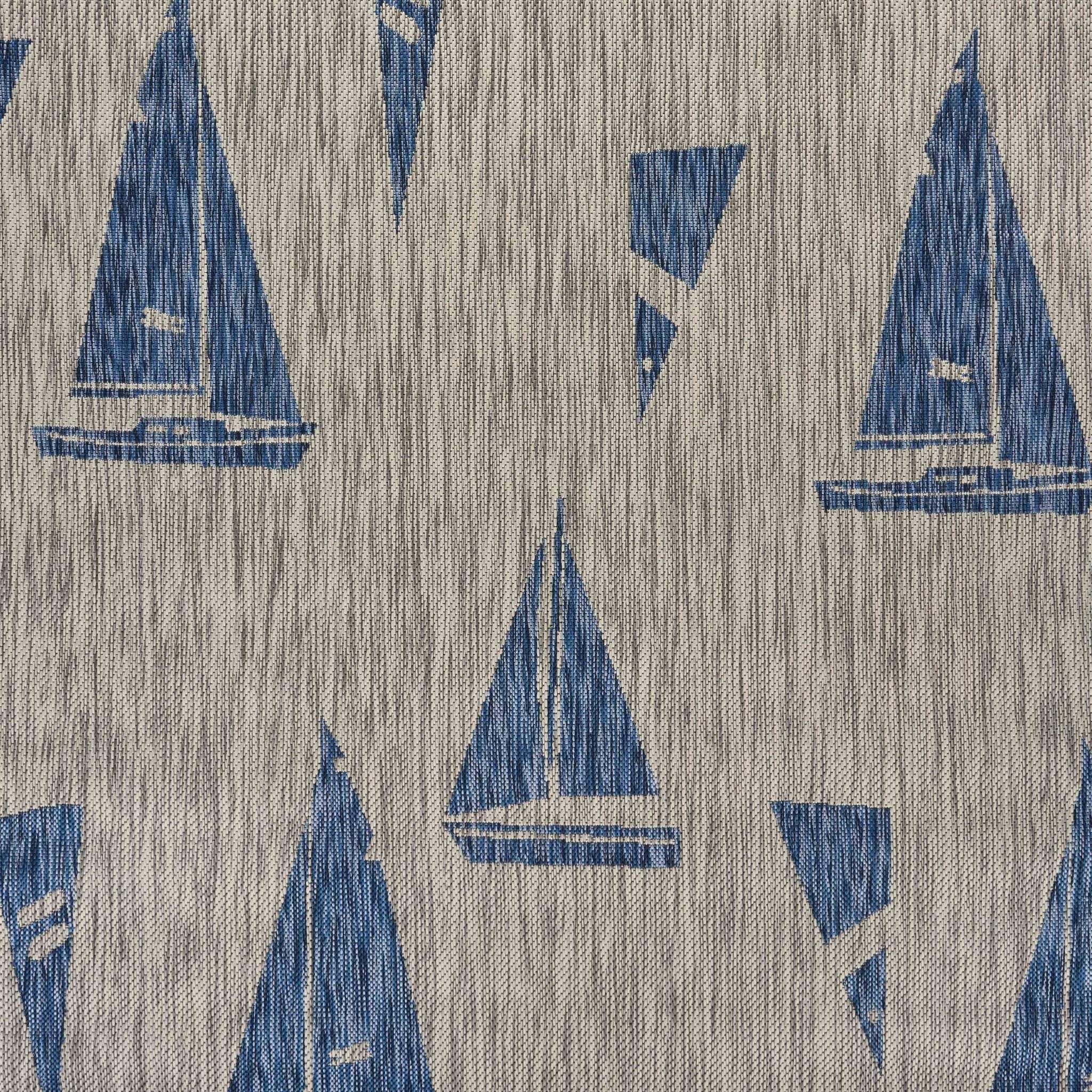5' X 7' Gray Indoor Outdoor Area Rug - Homeroots - Flyclothing LLC