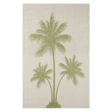 5' X 7' Beige Floral Indoor Outdoor Area Rug - Homeroots - Flyclothing LLC
