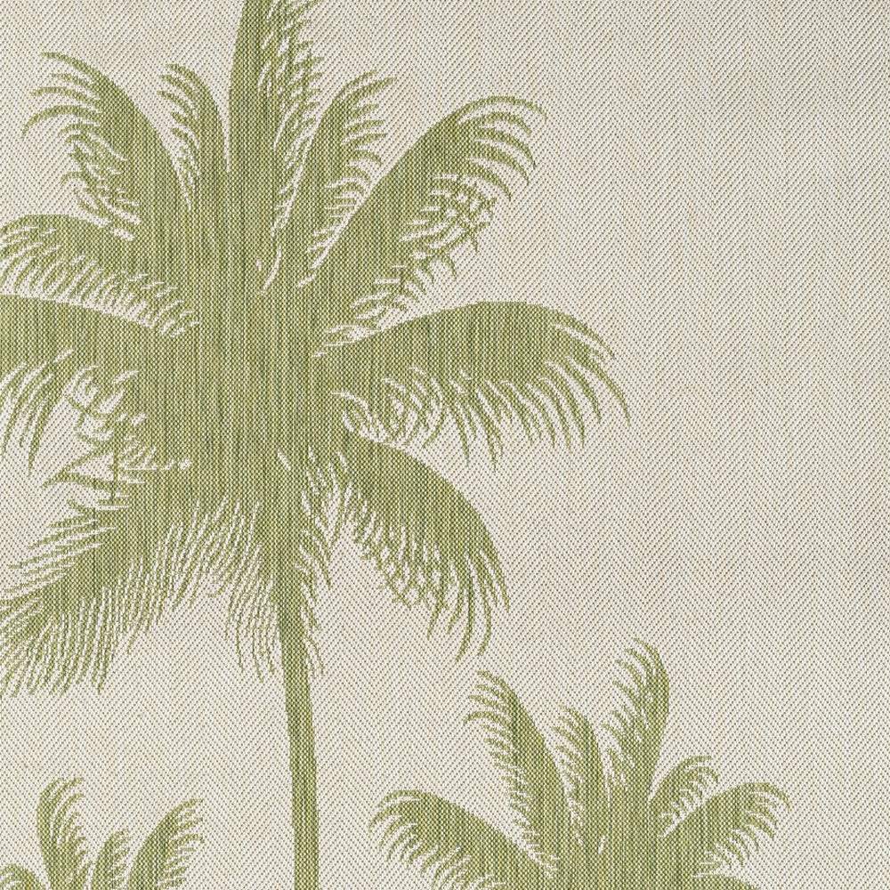 5' X 7' Beige Floral Indoor Outdoor Area Rug - Homeroots - Flyclothing LLC