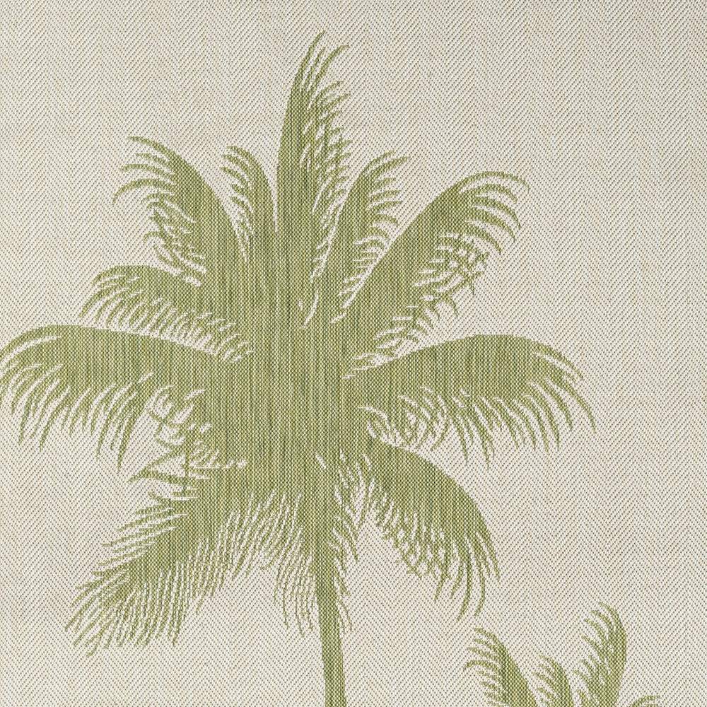 8' X 10' Beige Floral Indoor Outdoor Area Rug - Homeroots - Flyclothing LLC