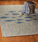 8' X 10' Gray Indoor Outdoor Area Rug - Homeroots - Flyclothing LLC
