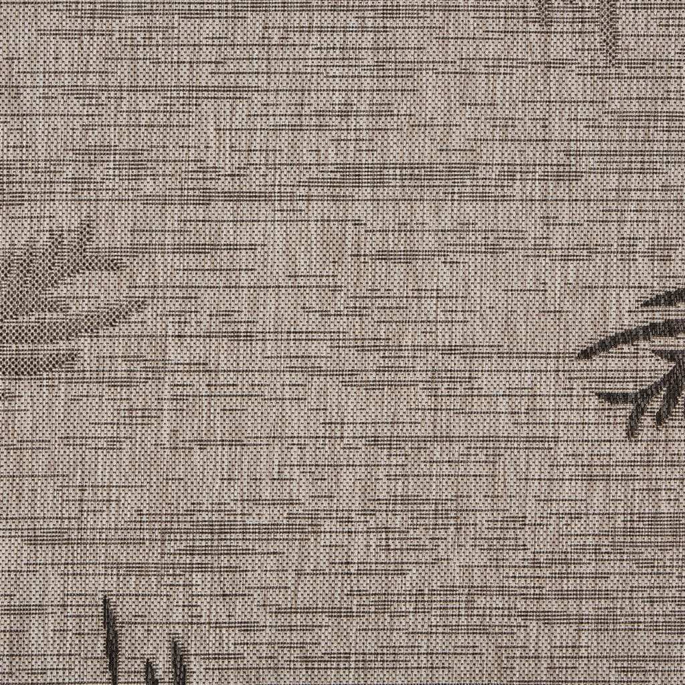 2' X 3' Beige Floral Indoor Outdoor Area Rug - Homeroots - Flyclothing LLC