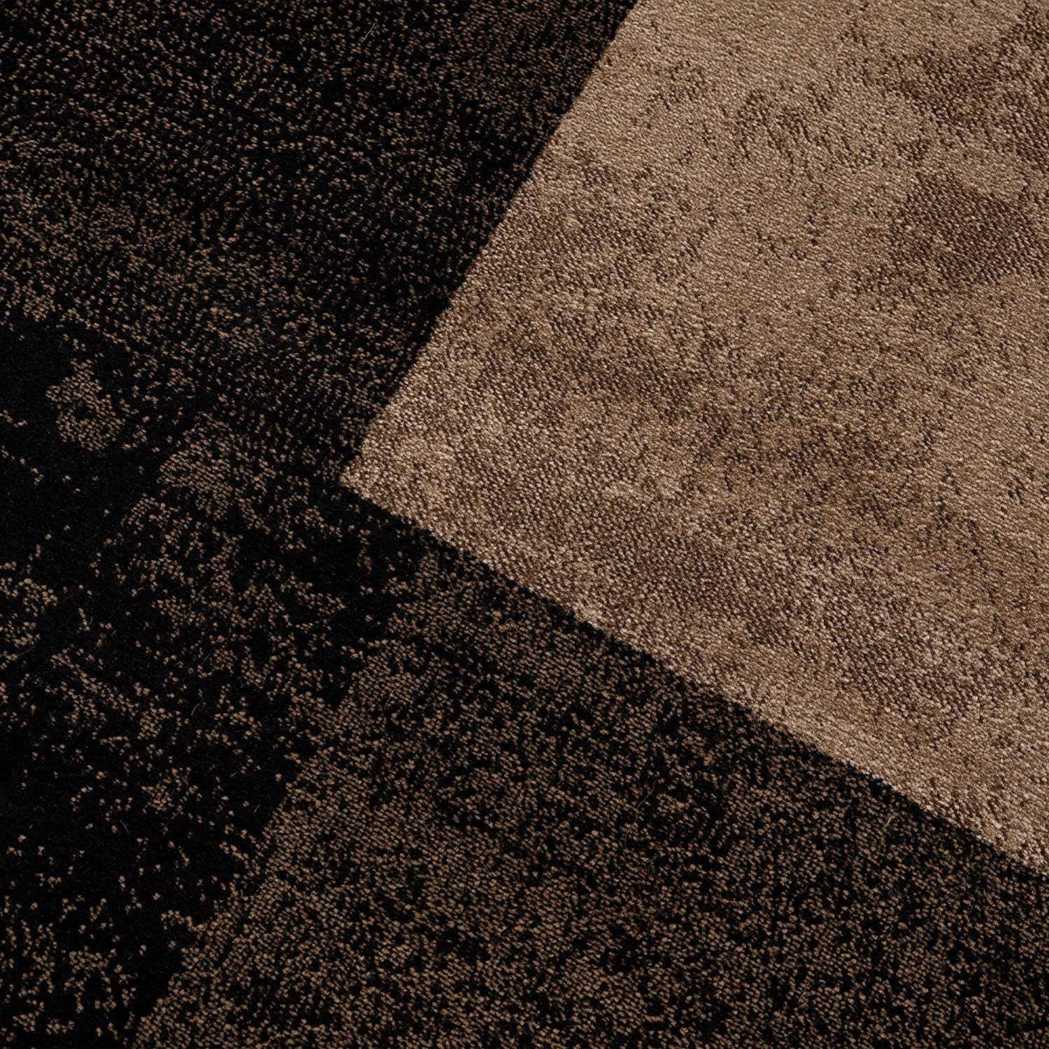 8' X 10' Brown Checkered Dhurrie Area Rug - Homeroots - Flyclothing LLC