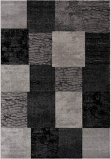 5' X 7' Gray Checkered Dhurrie Area Rug - Homeroots - Flyclothing LLC