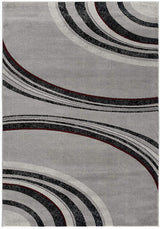 8' X 10' Gray Abstract Dhurrie Area Rug - Homeroots - Flyclothing LLC