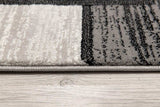 5' X 7' Gray Abstract Dhurrie Area Rug - Homeroots - Flyclothing LLC