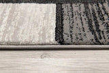 6' X 9' Gray Abstract Dhurrie Area Rug - Homeroots - Flyclothing LLC