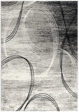 15' Gray Abstract Dhurrie Runner Rug - Homeroots