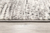 4' X 6' Gray Abstract Power Loom Area Rug - Homeroots - Flyclothing LLC