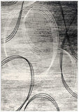 8' X 10' Gray Abstract Dhurrie Area Rug - Homeroots - Flyclothing LLC