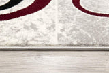 15' Red Abstract Dhurrie Runner Rug - Homeroots - Flyclothing LLC