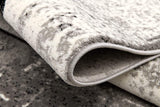 8' X 10' Gray Damask Dhurrie Area Rug - Homeroots - Flyclothing LLC