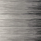 2' X 20' Black Transitional Striped Runner Rug - Homeroots
