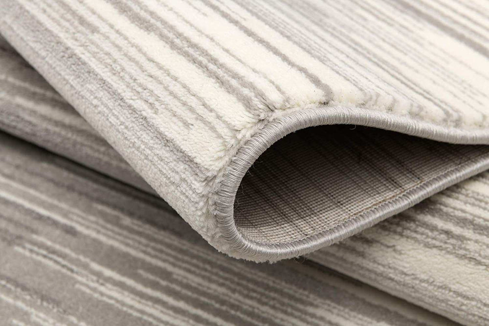 4' X 6' Black Abstract Power Loom Area Rug - Homeroots - Flyclothing LLC