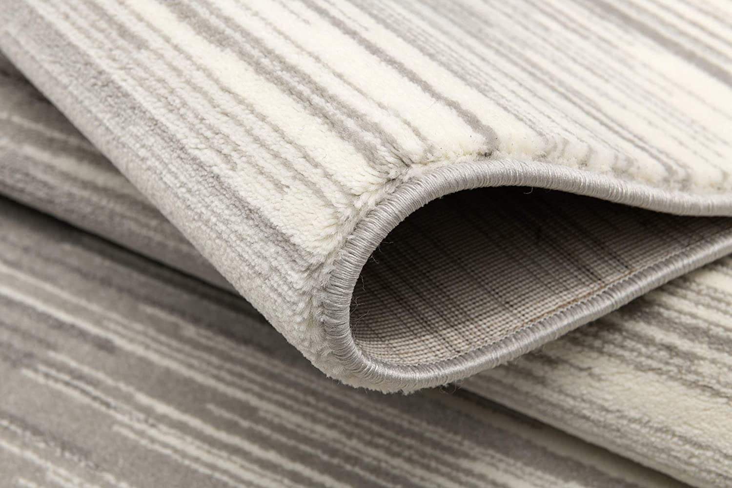 5' X 7' Black Abstract Dhurrie Area Rug - Homeroots - Flyclothing LLC