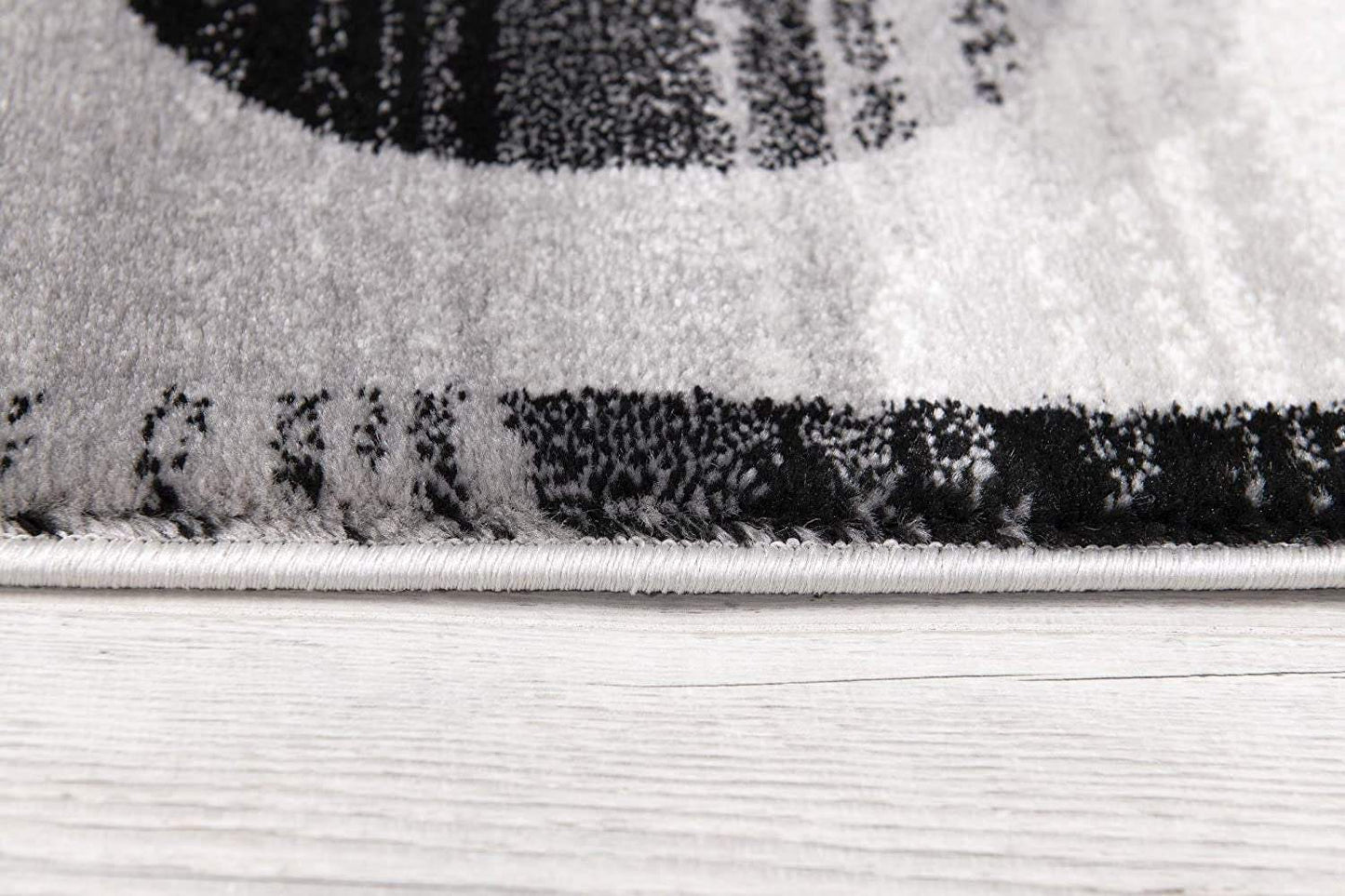 8' X 10' Gray Abstract Dhurrie Area Rug - Homeroots - Flyclothing LLC