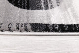 8' X 10' Gray Abstract Dhurrie Area Rug - Homeroots - Flyclothing LLC