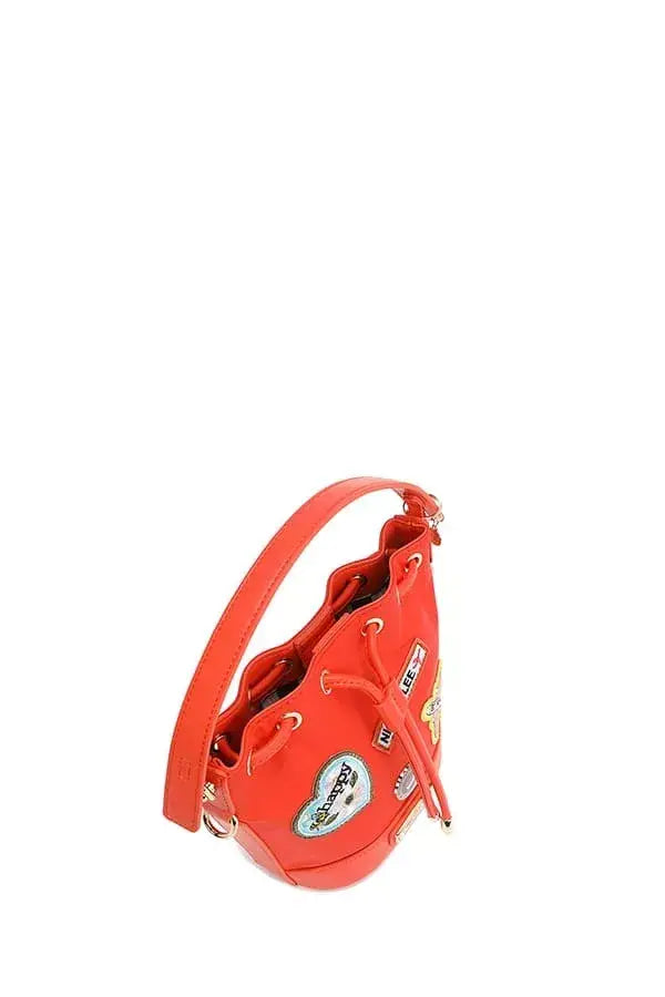 Nicole Lee USA Color Patch Bucket Bag - Trendsi - Flyclothing LLC