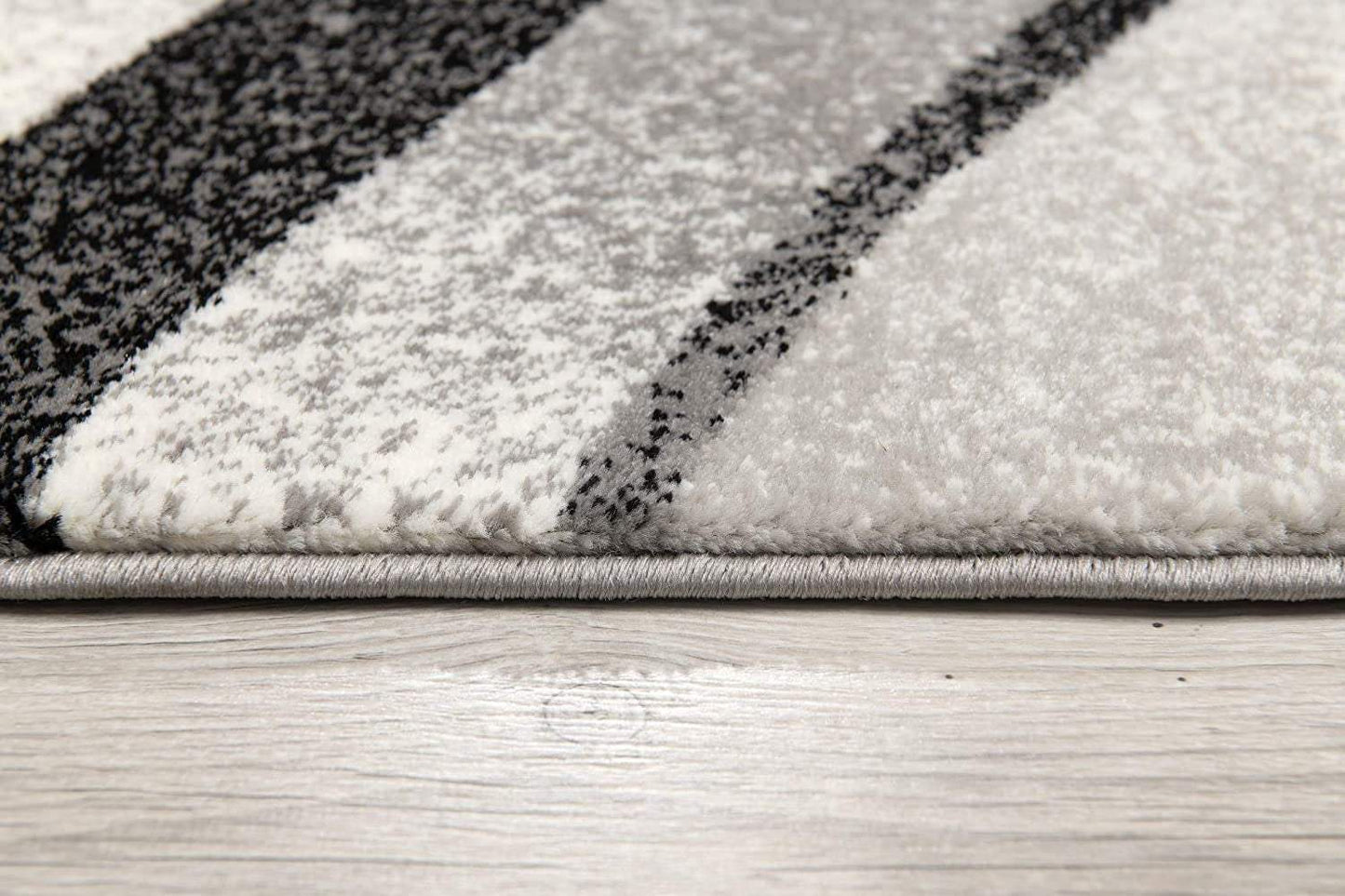 5' X 7' Gray Abstract Dhurrie Area Rug - Homeroots - Flyclothing LLC