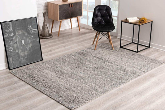 5' X 8' Blue And Gray Distressed Area Rug - Homeroots - Flyclothing LLC