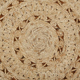 Sunshine Golden Natural Jute Area Rug - Homeroots - Flyclothing LLC