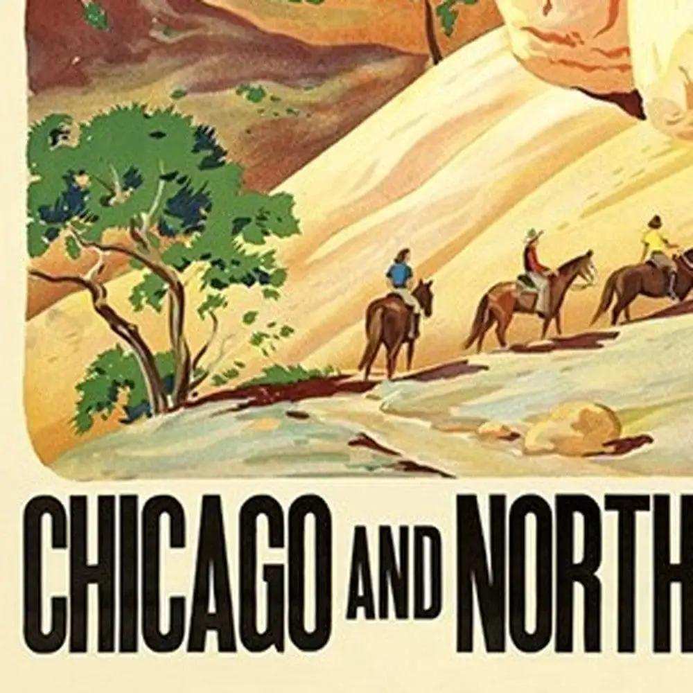 Vintage 1920S Adirondack Mountains Unframed Print Wall Art - Homeroots - Flyclothing LLC