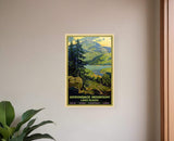 New York Railroad Vintage Travel Unframed Print Wall Art - Homeroots - Flyclothing LLC