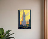 Dunes Beaches Vintage Travel Unframed Print Wall Art - Homeroots