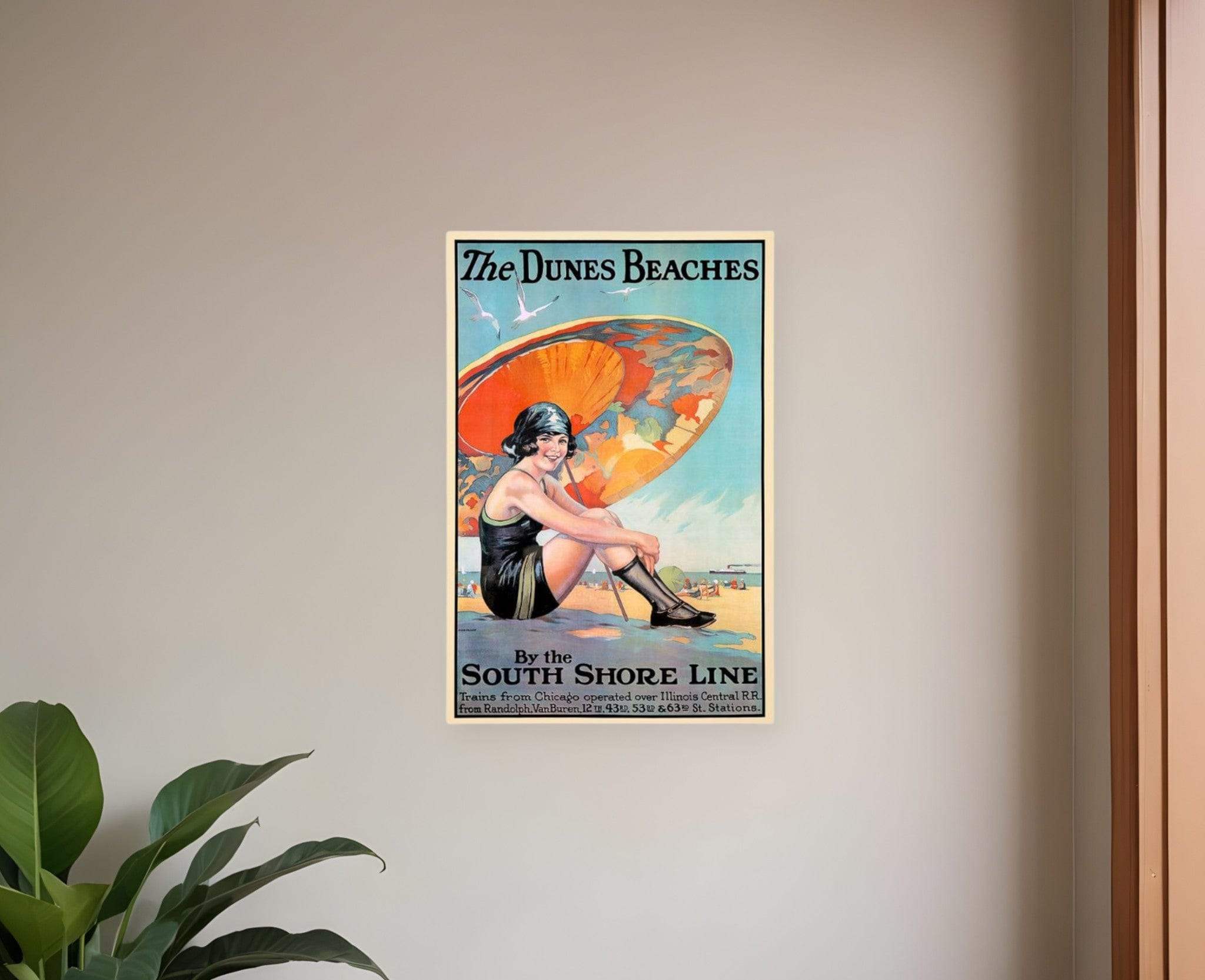 Gulf Coast Golf 1932 Vintage Travel Unframed Print Wall Art - Homeroots - Flyclothing LLC