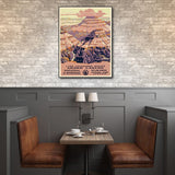 20" X 28" Grand Canyon C1938 Vintage Travel Poster Wall Art - Homeroots