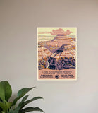 8.5" X 11" Grand Canyon C1938 Vintage Travel Poster Wall Art - Homeroots