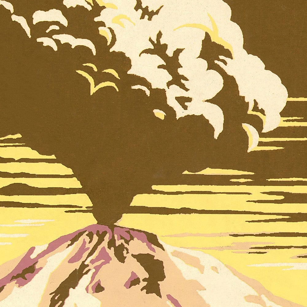 24" X 32" Lassen Volcanic National Park Vintage Travel Poster Wall Art - Homeroots - Flyclothing LLC