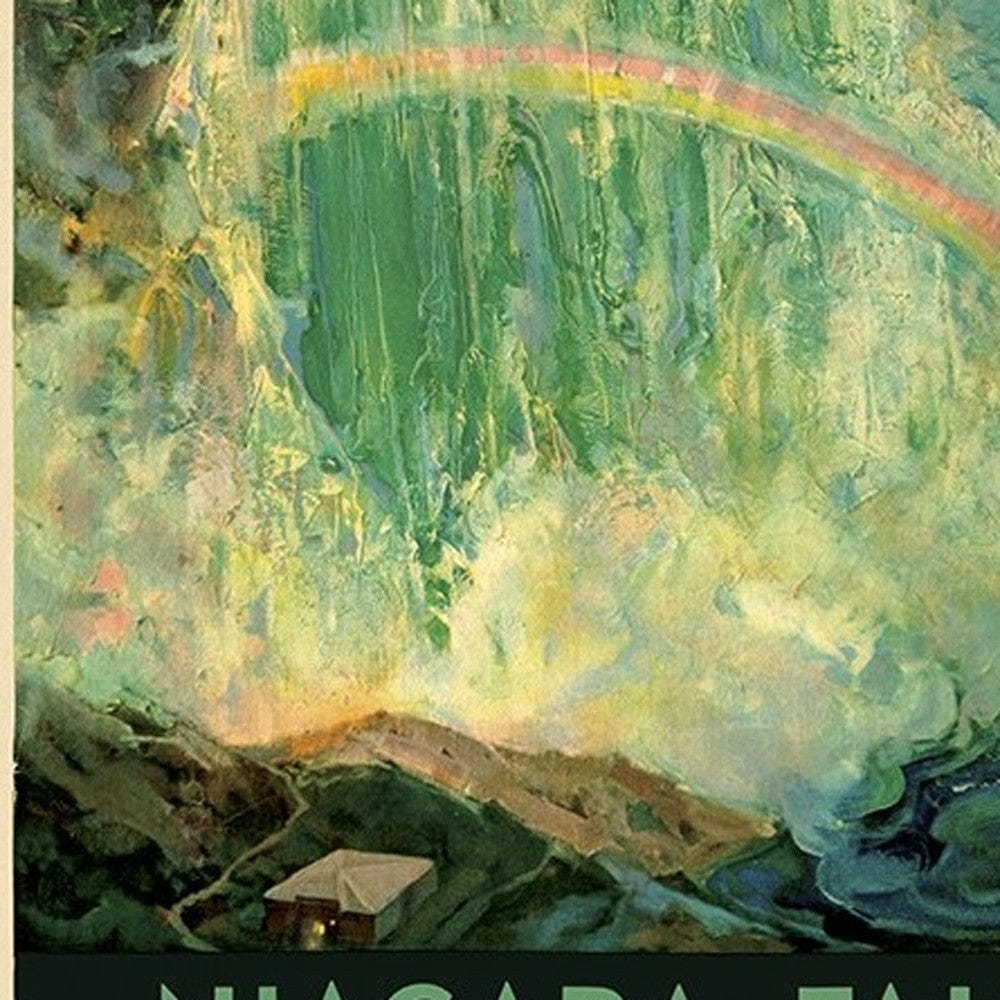 24" X 36" Niagra Falls New York C1920S Vintage Travel Poster Wall Art - Homeroots - Flyclothing LLC