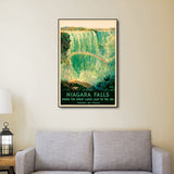 12" X 18" Niagra Falls New York C1920S Vintage Travel Poster Wall Art - Homeroots - Flyclothing LLC