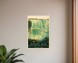 9" X 12" Niagra Falls New York C1920S Vintage Travel Poster Wall Art - Homeroots - Flyclothing LLC