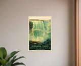 9" X 12" Niagra Falls New York C1920S Vintage Travel Poster Wall Art - Homeroots