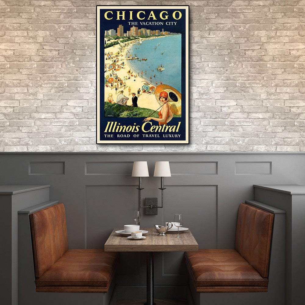 Vintage 1934 California Travel Unframed Print Wall Art - Homeroots - Flyclothing LLC