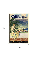 Washington Dc Vintage Travel Unframed Print Wall Art - Homeroots - Flyclothing LLC