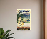 Washington Dc Vintage Travel Unframed Print Wall Art