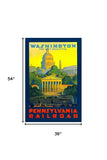 Washington Dc Vintage Travel Unframed Print Wall Art - Homeroots - Flyclothing LLC