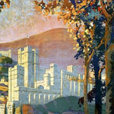 West Point New York Vintage Travel Unframed Print Wall Art - Homeroots - Flyclothing LLC
