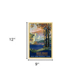 Vintage 1933 Chicago Worlds Fair Unframed Print Wall Art - Homeroots - Flyclothing LLC